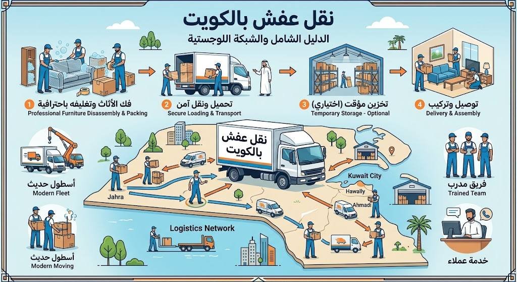نقل عفش الكويت